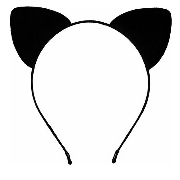 Cat Ears Headband Furry Padded Catwomen - Picture 1 of 5